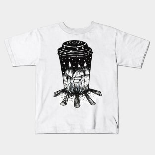 Coffee Cup- PNW Kids T-Shirt